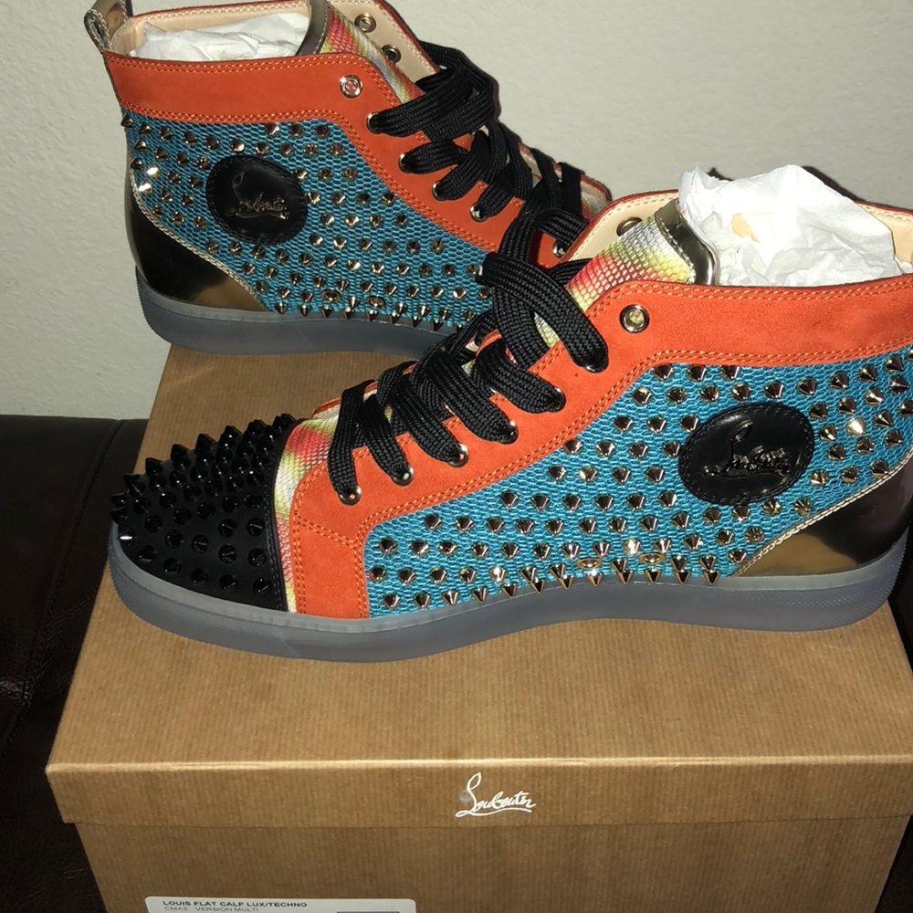 Christian Louboutin/Louis Flat Calf Lux